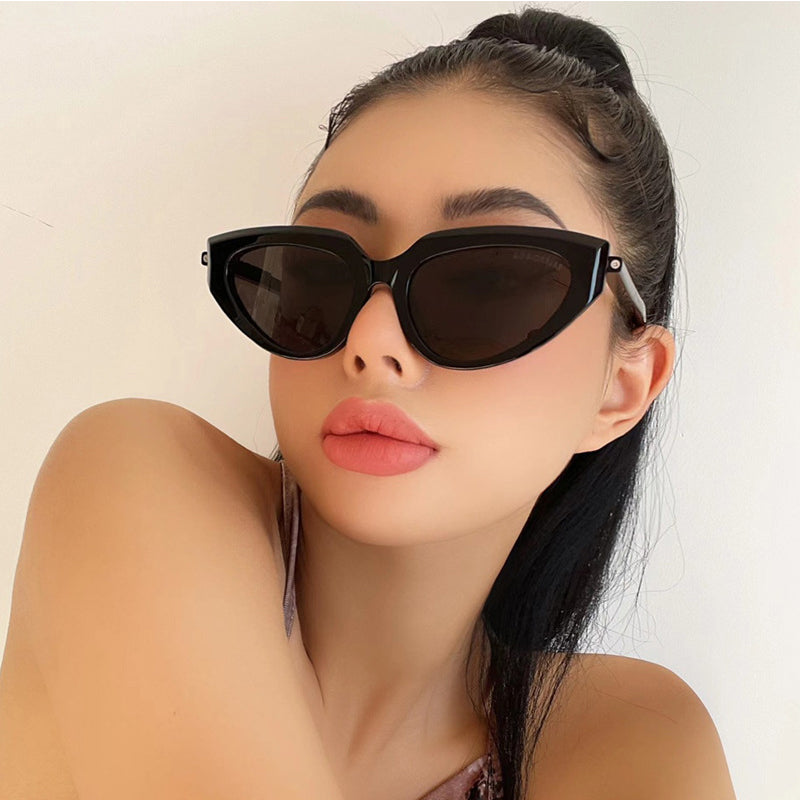 Casual Daily Solid Color Patchwork Basic Sunglasses