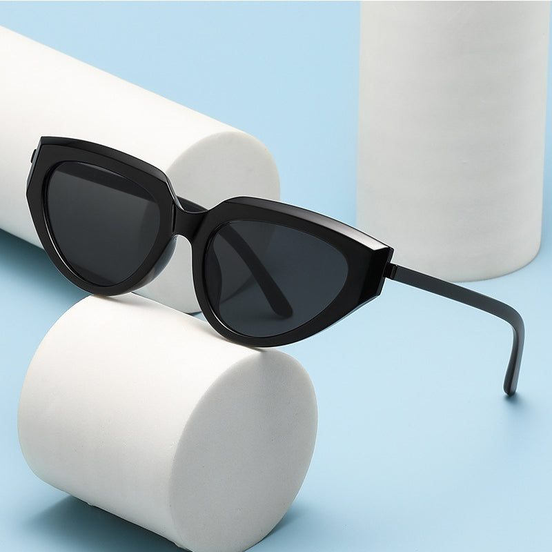 Casual Daily Solid Color Patchwork Basic Sunglasses